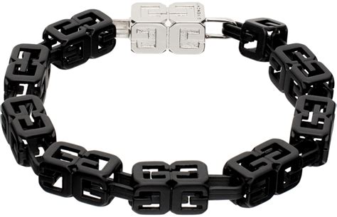 givenchy bracelet black leather|Givenchy bracelet sale.